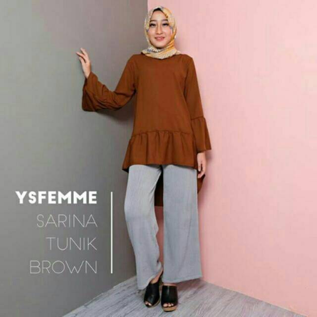 SARINA BROWN TUNIK