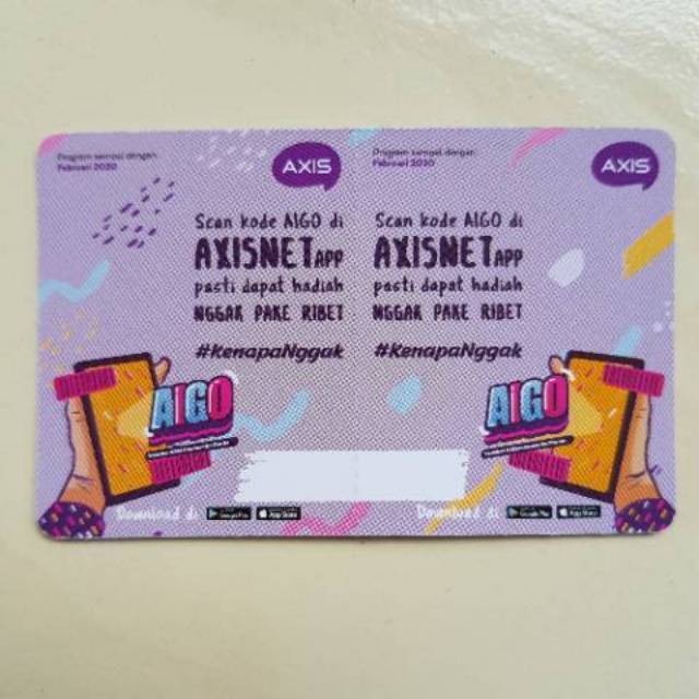 VC axis 2GB 30 hari nasional