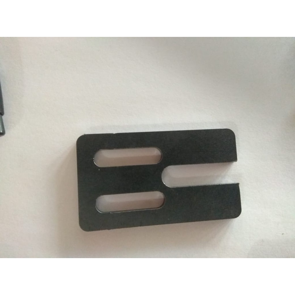 knock thailand U & O 9MM sett stoper register plate sablon