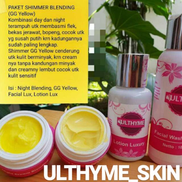 ulthyme skin care