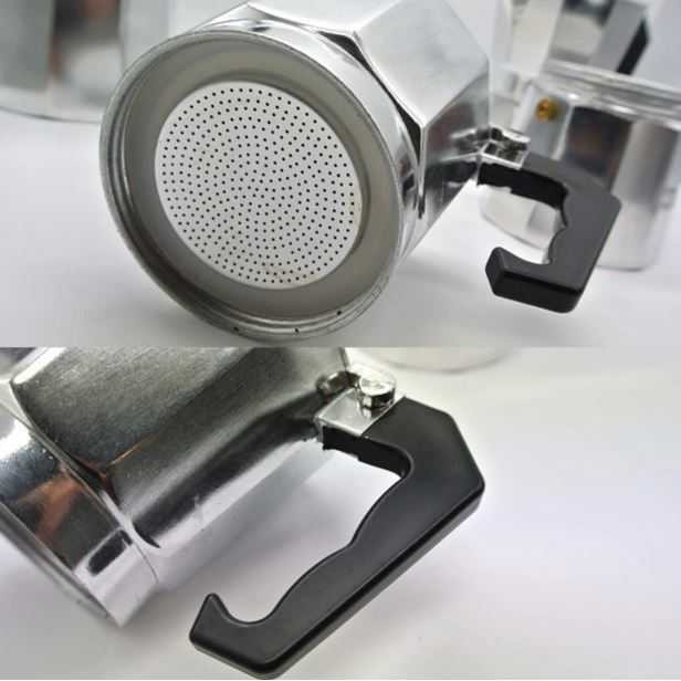 Paling Dicari ! OneTwoCups Espresso Coffee Maker Moka Pot Teko Filter - JF112
