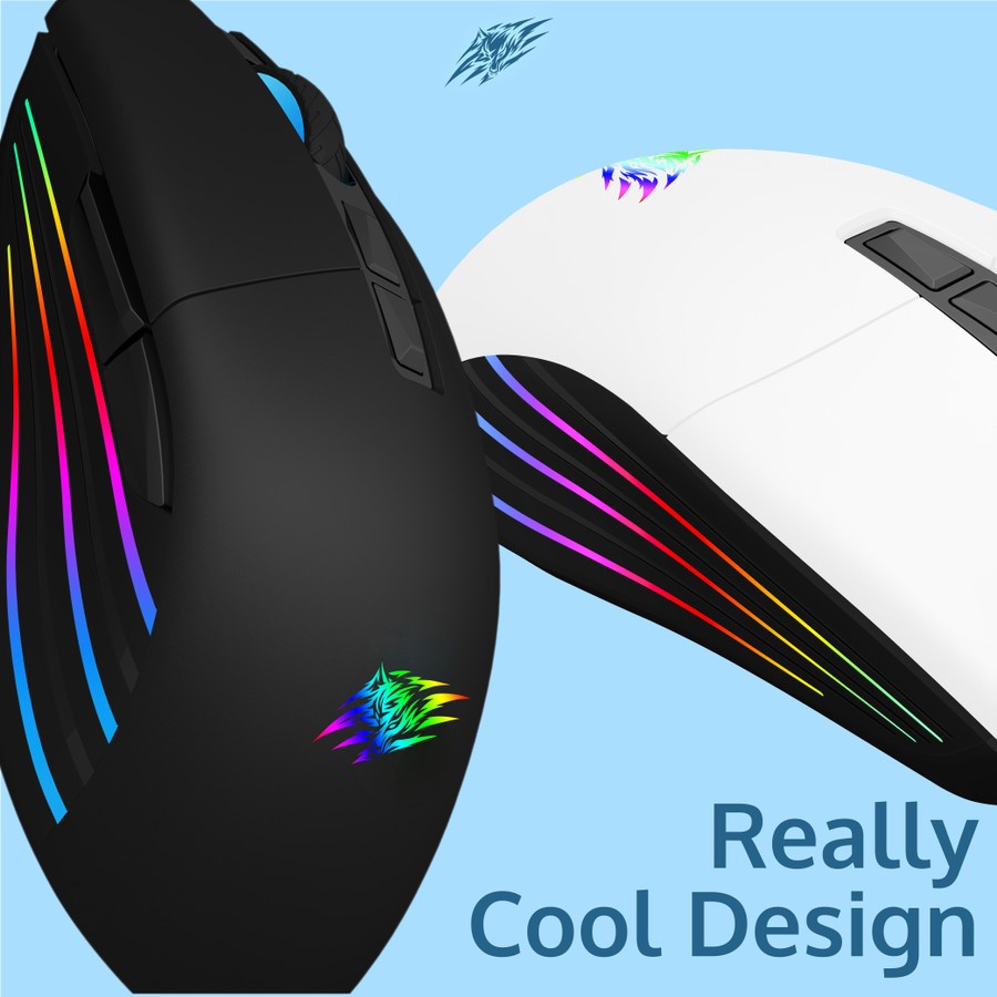 Sades Void RGB Wired Gaming Mouse