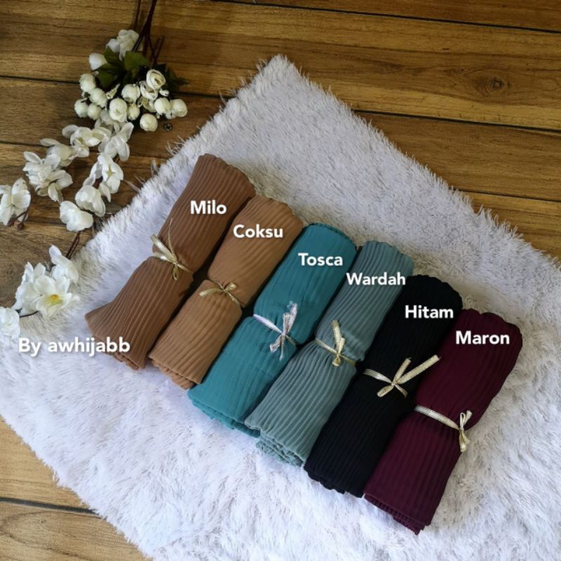 pasmina plisket full