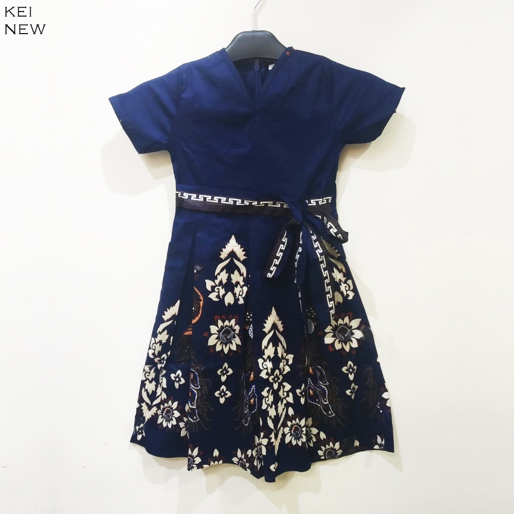 KEI NEW KIDS DRESS - Dress Batik Anak Perempuan 009 JM