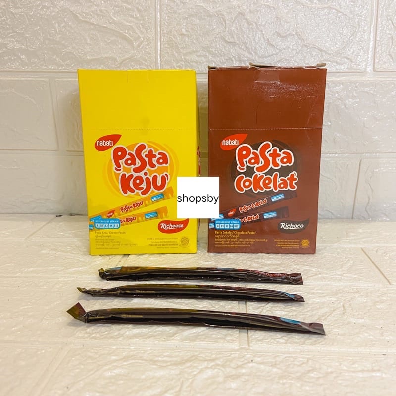 

NABATI PASTA COKELAT KEJU TERMURAH (1box/30pcs)