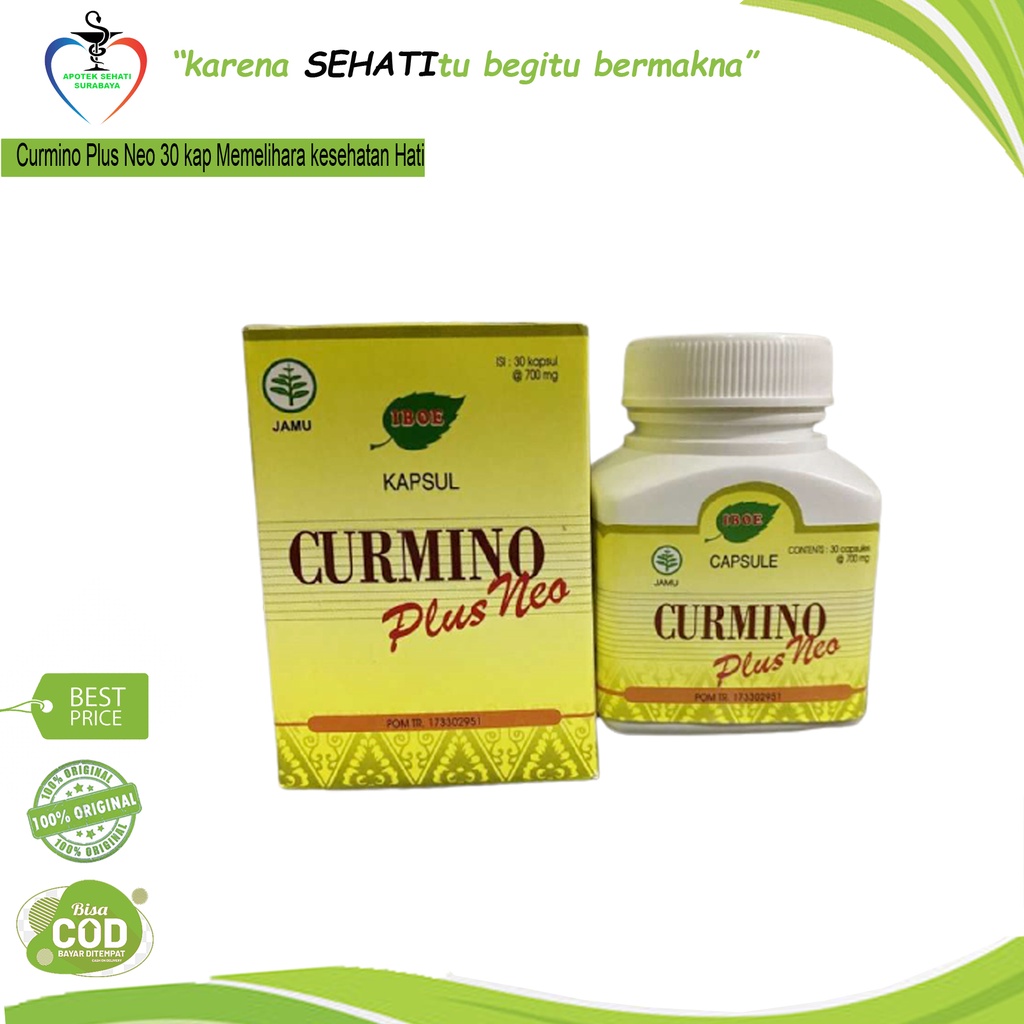 Curmino Plus Neo Jamu Iboe Isi 30 Kapsul Herbal Daya Tahan Tubuh