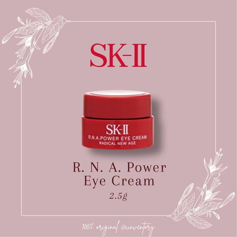 [SALE] SK II - RNA Radical New Age Power Eye Cream - Krim Mata Anti-aging 2.5g