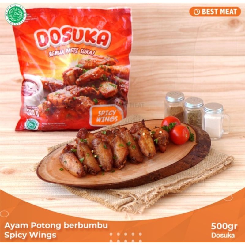 Jual Spicy Wings Dosuka 500 Gr Shopee Indonesia