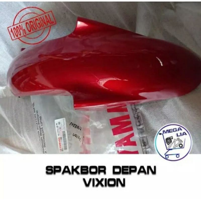 SPAKBOR DEPAN YAMAHA VIXION OLD MERAH ORIGINAL 3C1-F1511-00-P3