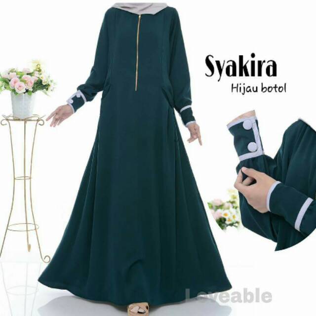 Gamis  muslimah syar'i syakira