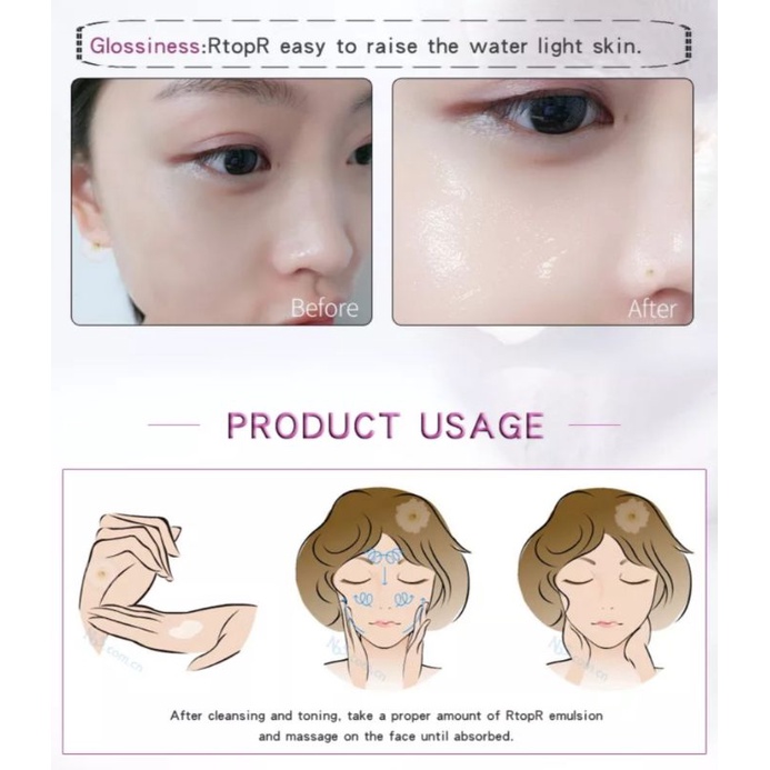 RTOPR VITAMIN C SNAIL SERUM MENCERAHKAN MEMUTIHKAN WAJAH - VITAMIN C WAJAH