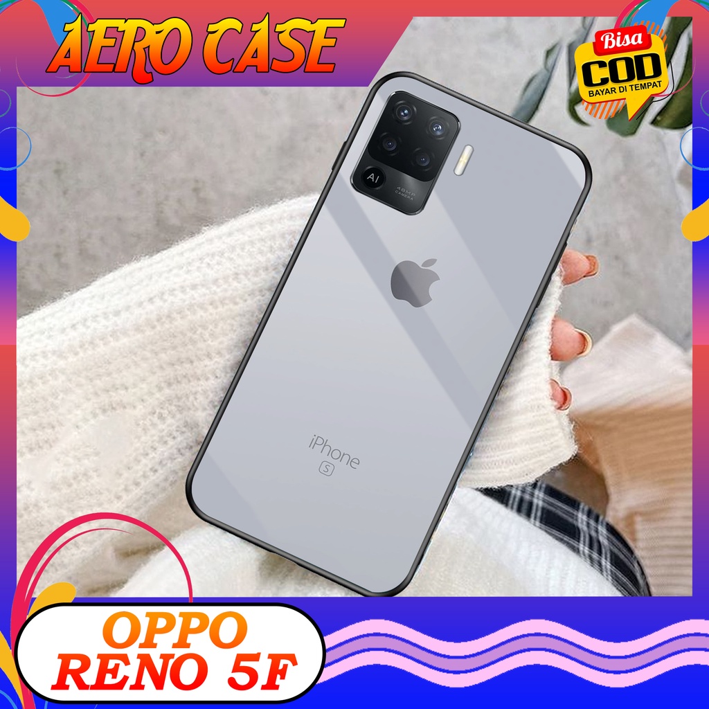 Case OPPO RENO 5F- Casing OPPO RENO 5F Terbaru 2022 AERO CASE [ MONIF BRANDED ] Silikon OPPO RENO 5F