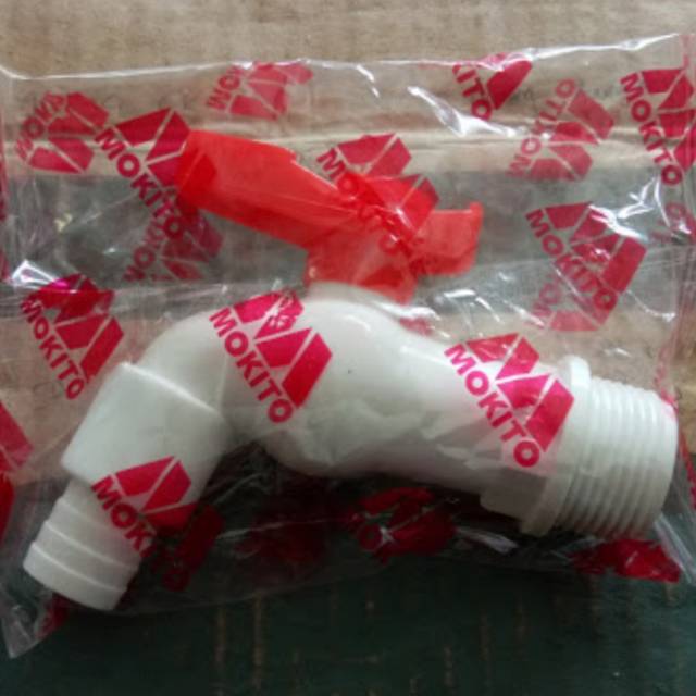 Kran air plastik mokito + tempat selang