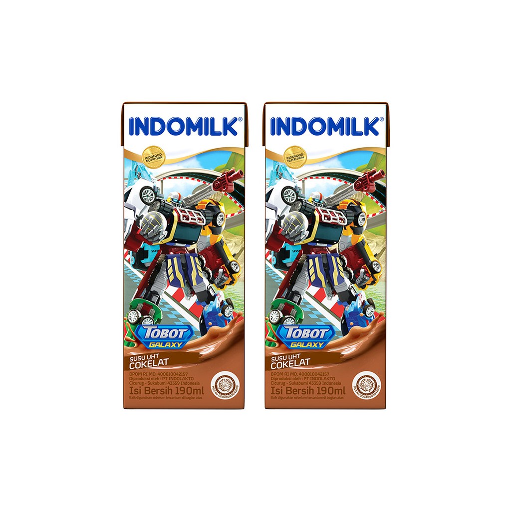 

Susu UHT Indomilk Kids Choco 190 ml X 2 Pcs