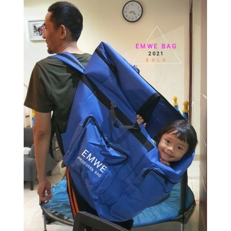 Tas Ransel Gendong Kurir delivery bag ekspedisi Cargo kirim barang Paket Jumbo gojek go send pos