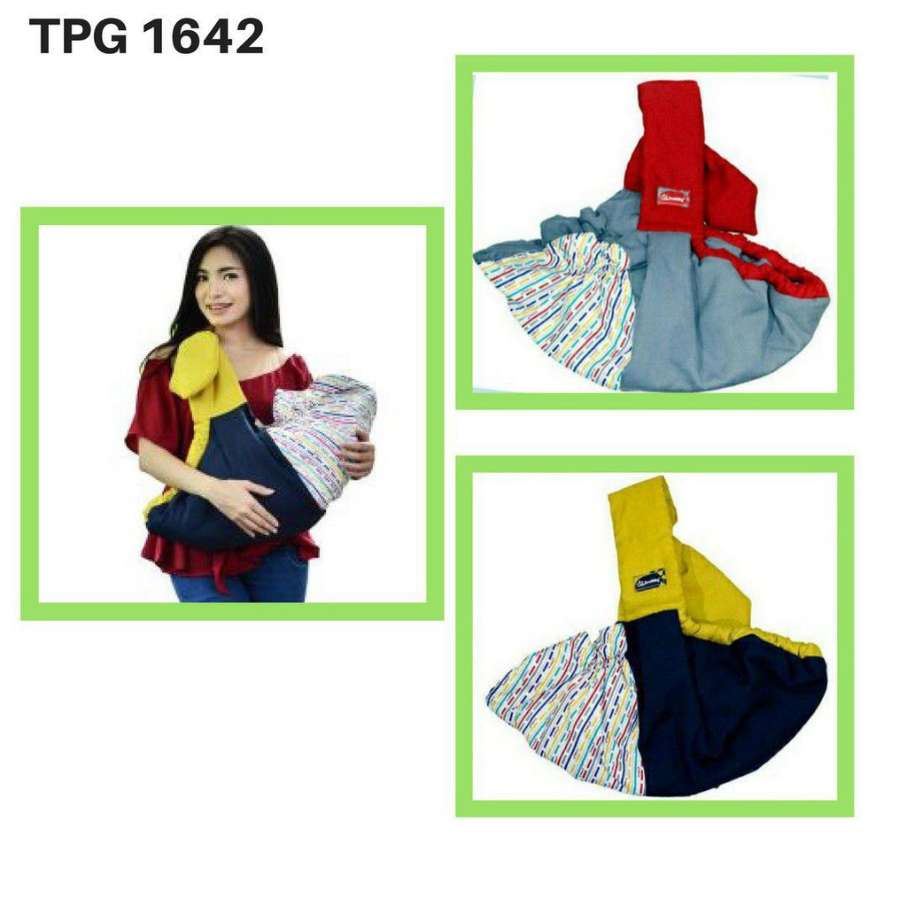 Gendongan Bayi Samping Snobby Double Fungsi TPG 1642 Gendongan Samping Gendongan Snobby