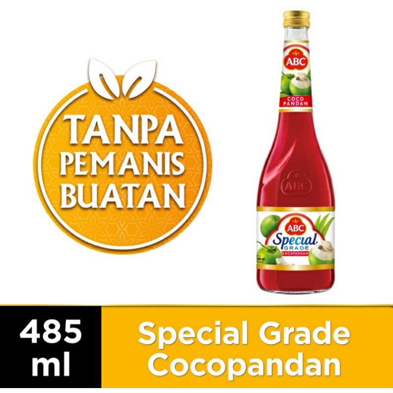 

ABC sirup special grade 485ml melon dan cocopandan