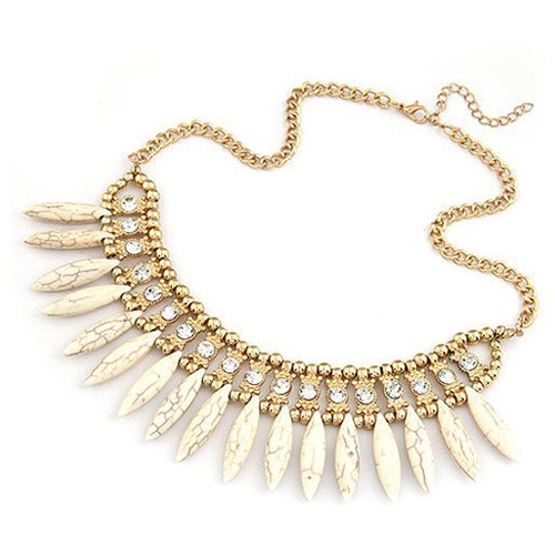 Hu Hu Hu Hu Hu Alat Bantu Pasang Kacamata♡ Kalung Rantai Liontin Daun Hias Berlian Imitasi Ala Vintage Untuk Wanitahadiah Natal