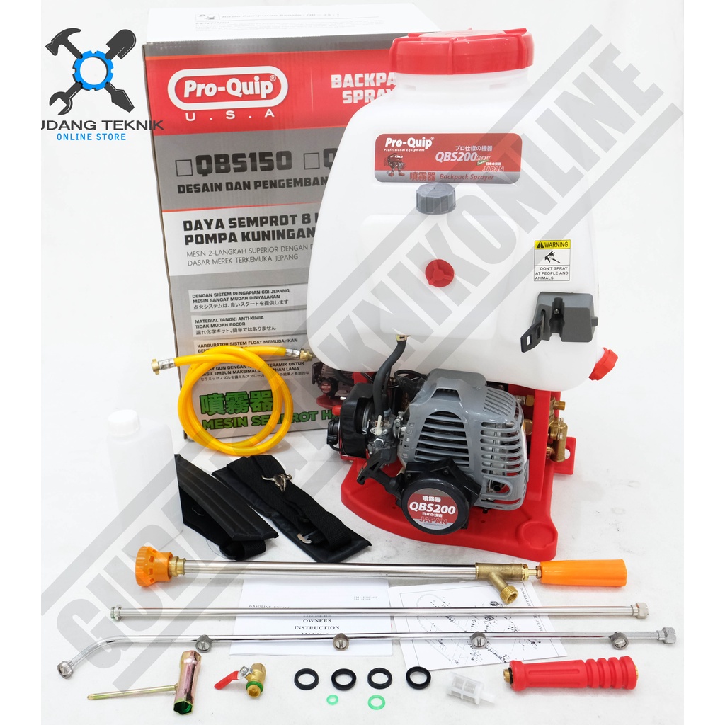 Sprayer Hama / Semprot Hama Proquip QBS150 15L / QBS200 20L 2Tak - Mesin Semprot Hama QBS 150 QBS 200