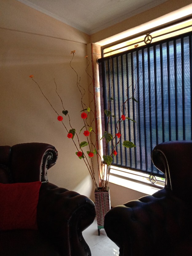 Bunga Bambu Ulir Anyelir