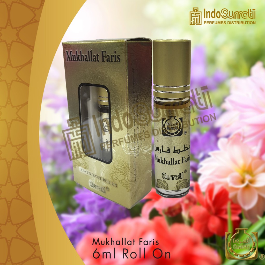 Parfum MUKHALAT FARIS 6ml Roll On | Parfum Surrati | Surrati Perfumes | Bibit Minyak Wangi