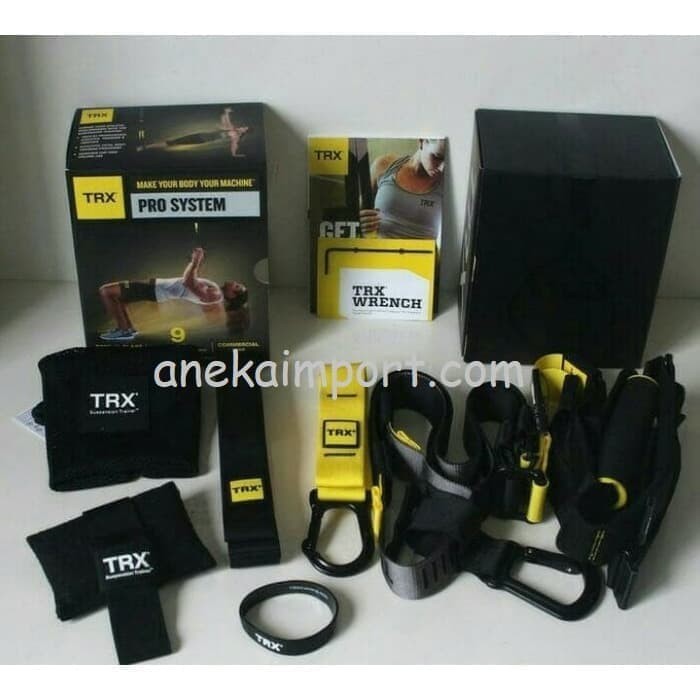 TRX Pro System P4 - Suspension Training Kit, Tali TRX PRO New Version