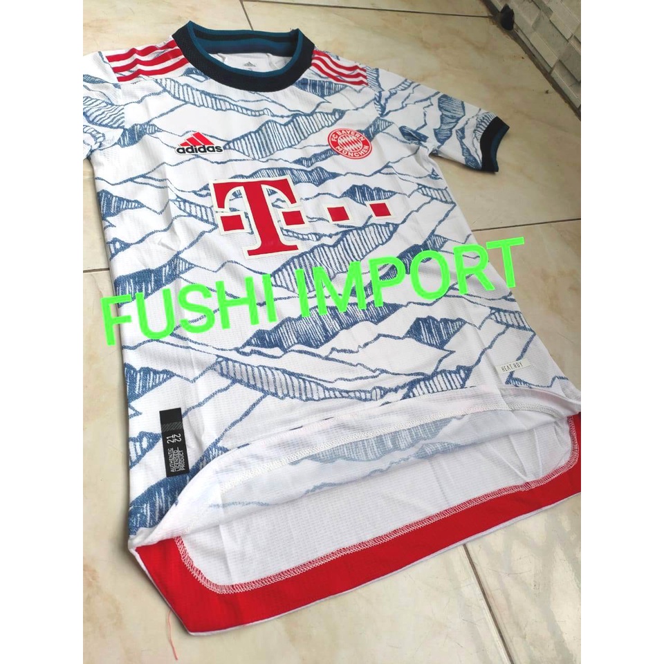 HQ PLAYER ISSUE HEAT RDY - JERSEY BOLA MUNCHEN 3RD THIRD 2022 HQ HEAT-RDY IMPORT