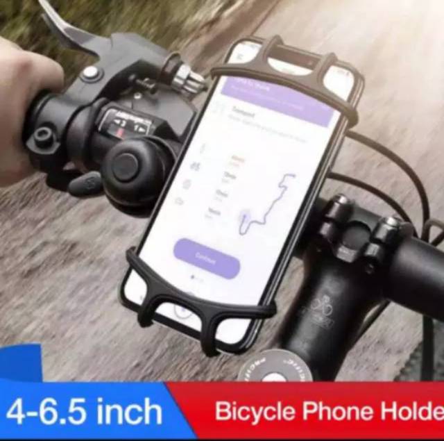 Floveme Holder Sepeda Motor Universal Floveme Phone Holder Motor Bike Cycle Car for Android Iphone