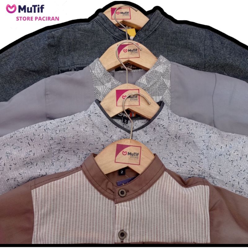 Baju Koko Anak Laki-laki Mutif