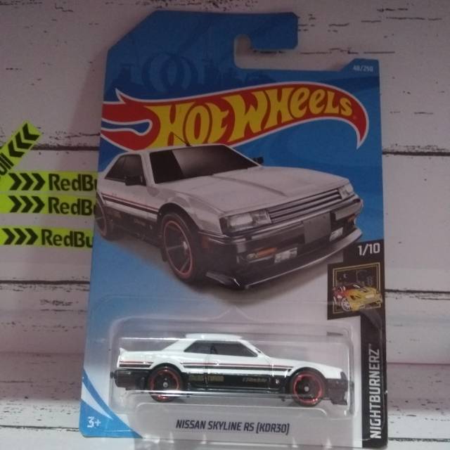 hotwheels nissan skyline RS KD R30 turbo putih