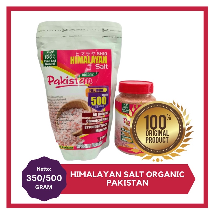 

GARAM HIMALAYA HIMALAYAN SALT ORGANIK PAKISTAN GARAM PINK HIMALAYA ASLI