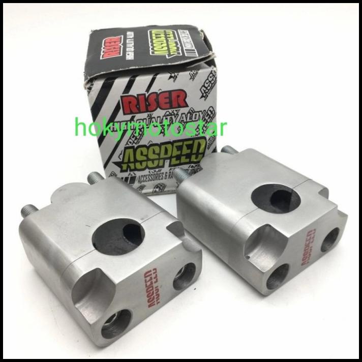 Peninggi Stang Asspeed Kotak Honda / Yamaha Motor Universal
