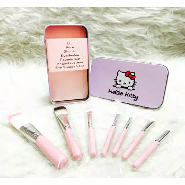 BRUSH HELLO KITTY 7 IN 1 / BRUSH HELLO KITTY BOX KALENG / BRUSH HELLO KITTY ISI 7