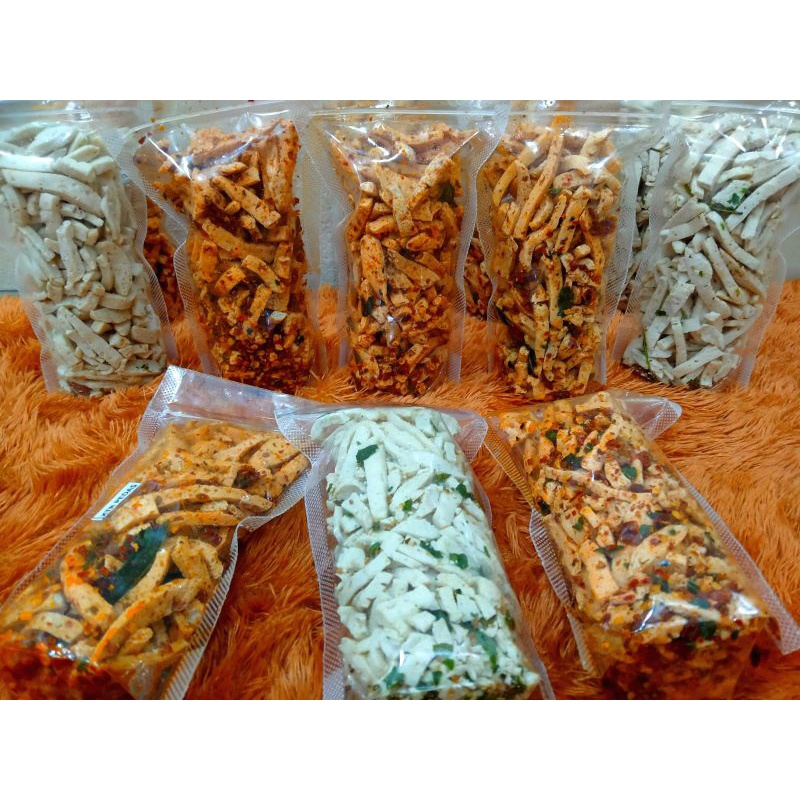 

Paket reseller 50 pcs Basreng Stik Daun jeruk 50 grm