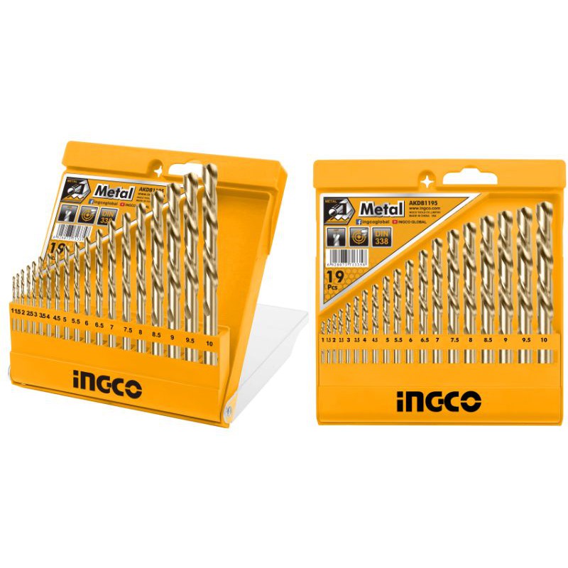 Mata Bor Besi Set 19 PCS