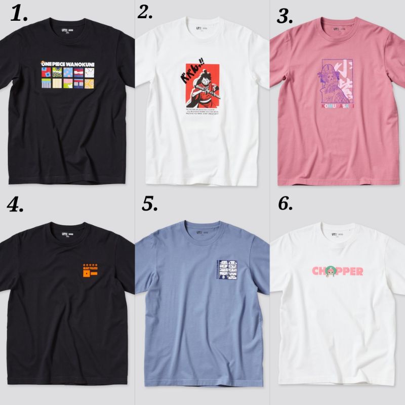 Open Jastip Uniqlo X One Piece Wano Tee Shopee Indonesia