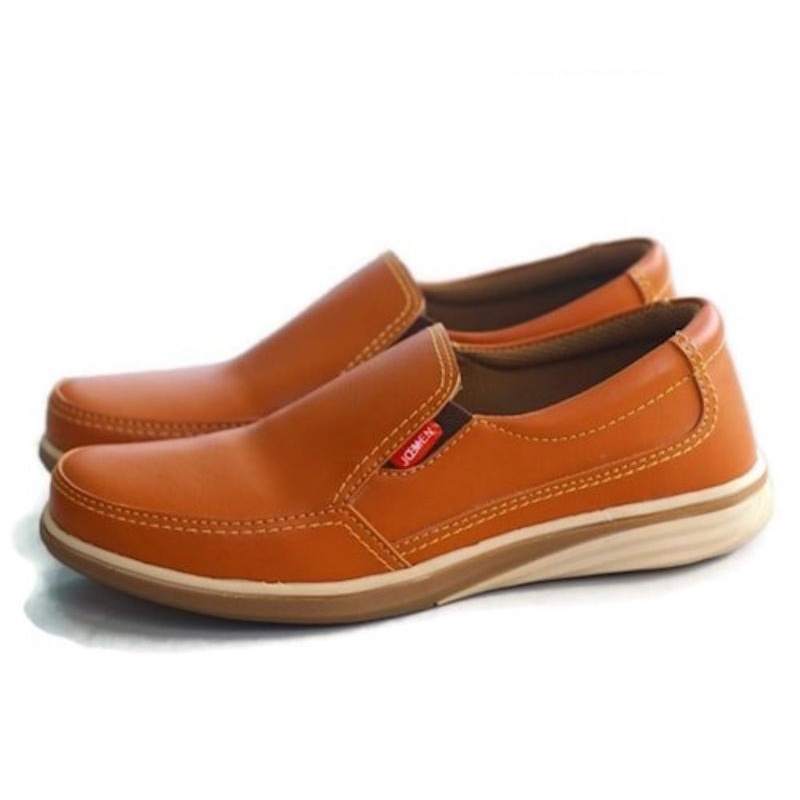 Sepatu Casual Pria Import Original Kantor Pria Murah Terbaru  Kualitas  Ori  Tanpa Tali