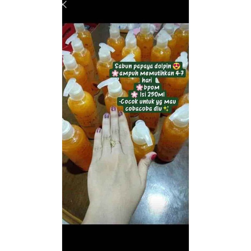 Sabun Dolphin pepaya