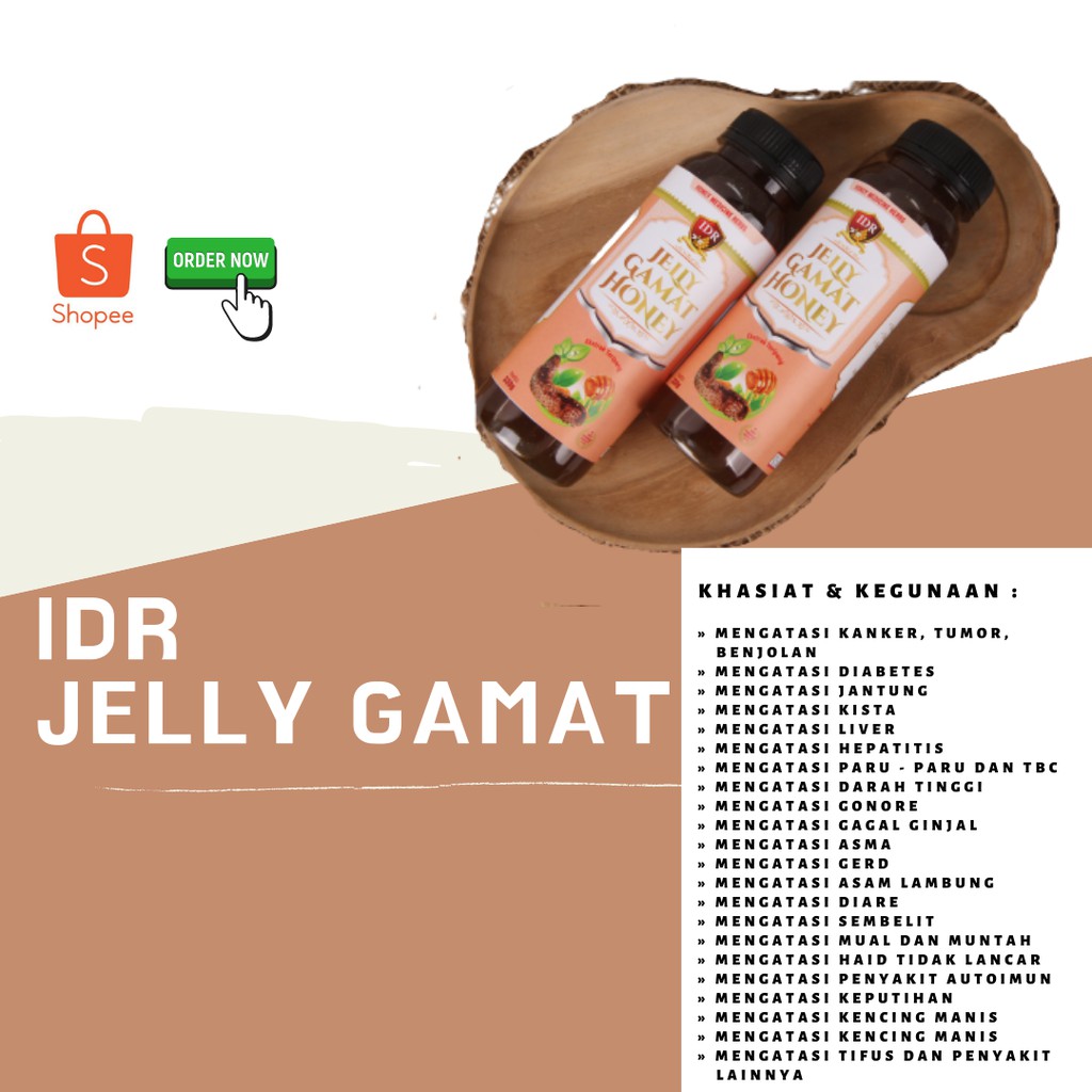 IDR Jelly Gamat   Obat Epilepsi  330 gram
