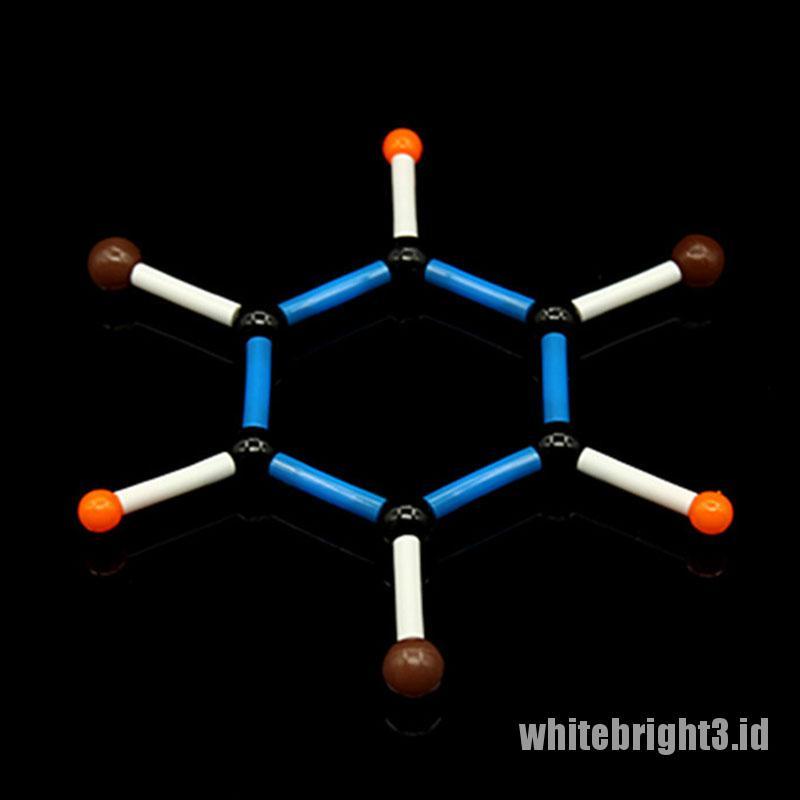 (white3) Model Struktur Molekul Kimia Organik
