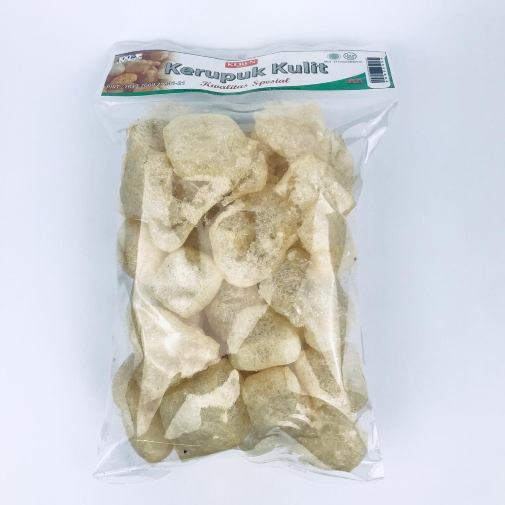 Kerupuk Kulit / Makanan Ringan Gurih / Keruput Kulit Rasa Original / 47gr
