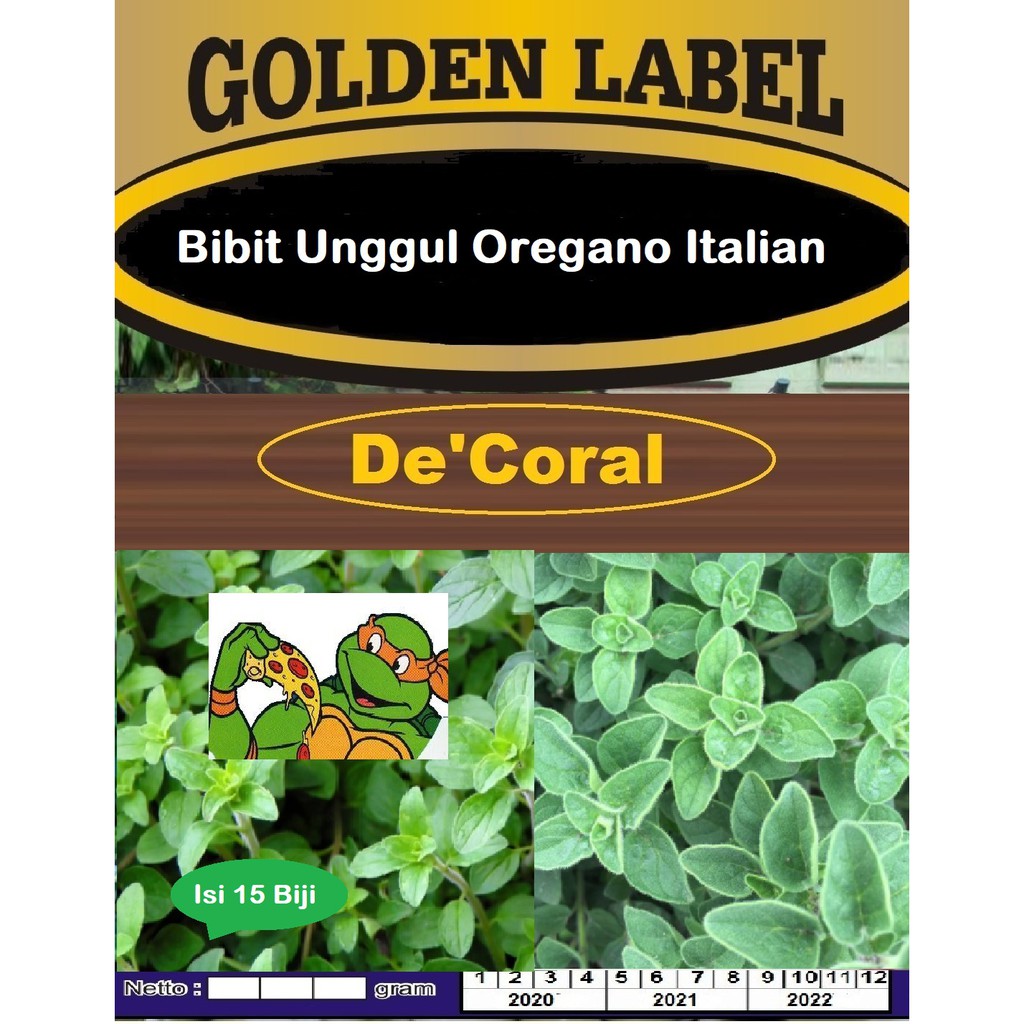 Bibit Unggul Oregano Italian | Benih Oregano Italian