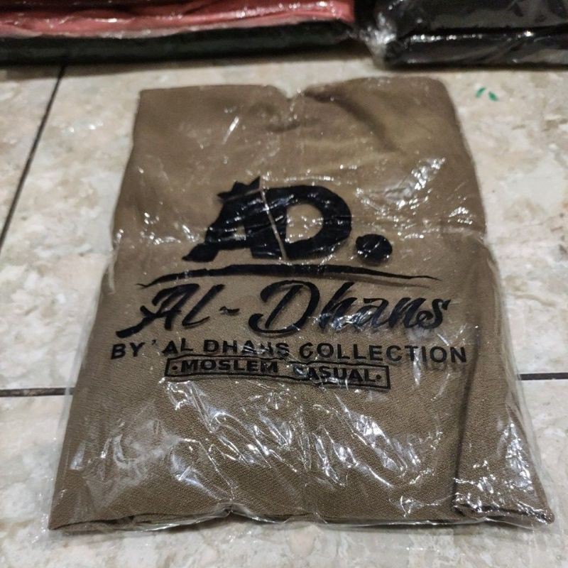 HIJAB INSTAN SHERIN POLOS ORI AL-DHANS-Dark Mocca