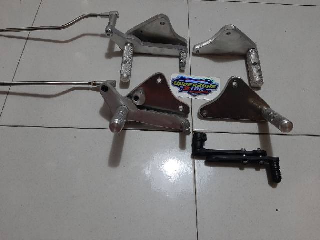 Footstep Underbone Suzuki Satria 2tak Hiu Lumba Duralium