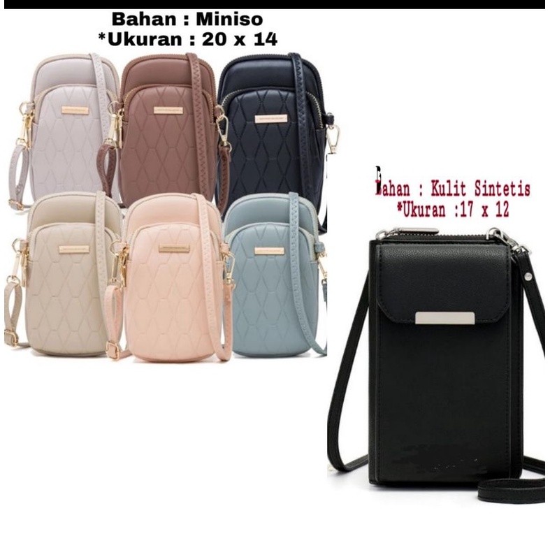 TAS HP,TAS SLEMPANG TAS BULAT SLING BAG BULAT,TAS HP