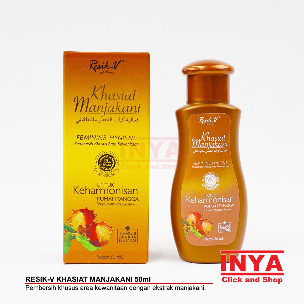 RESIK V KHASIAT MANJAKANI ORIGINAL 50ml - Feminine Hygiene