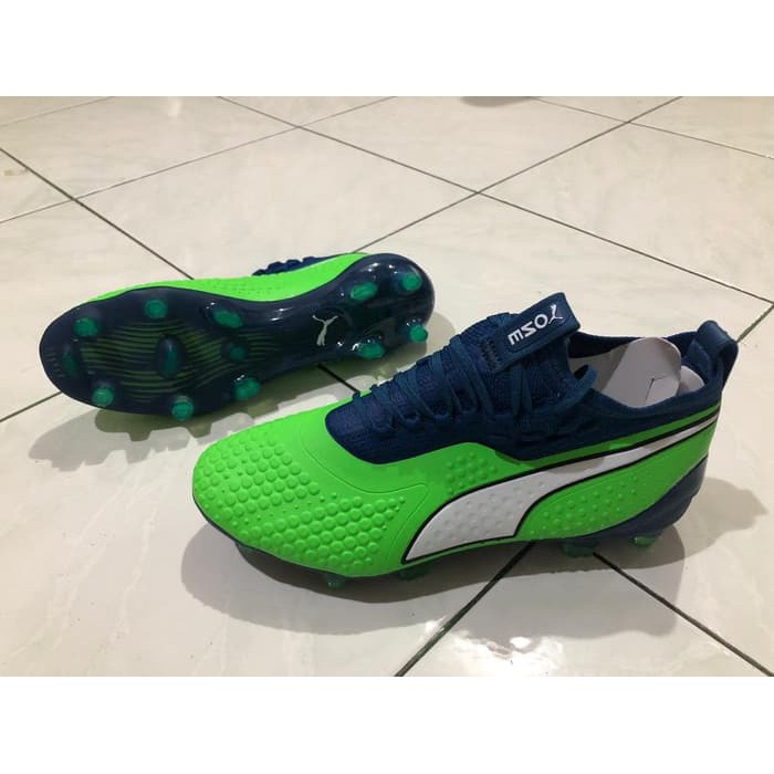 Soccer Puma One 1 Syn FG - Green Gecko