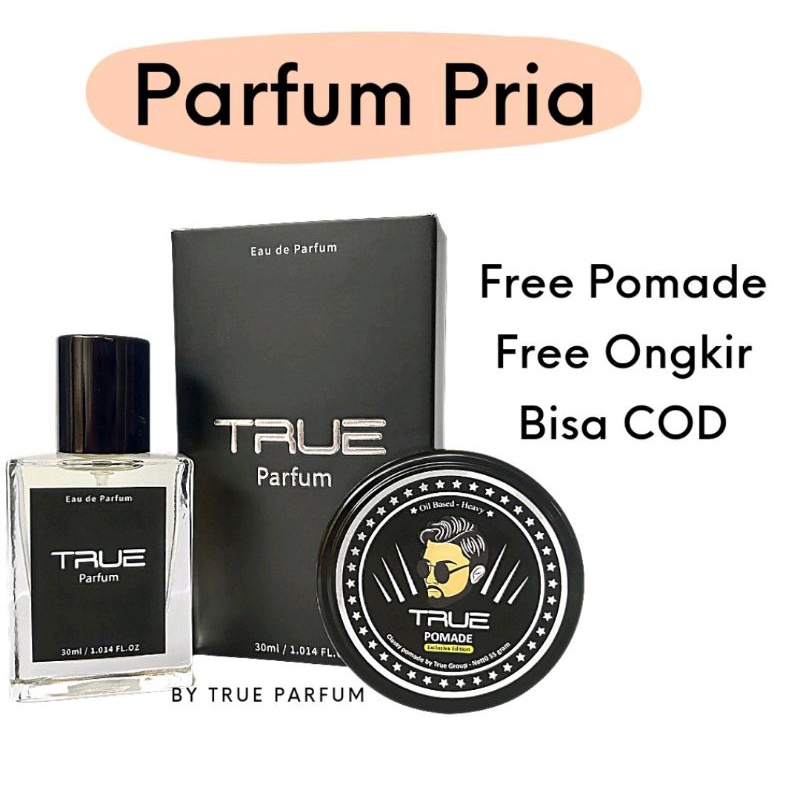 TRUE PARFUM - PARFUM ORIGINAL TAHAN LAMA WANGI TAJAM COOL SEHARIAN