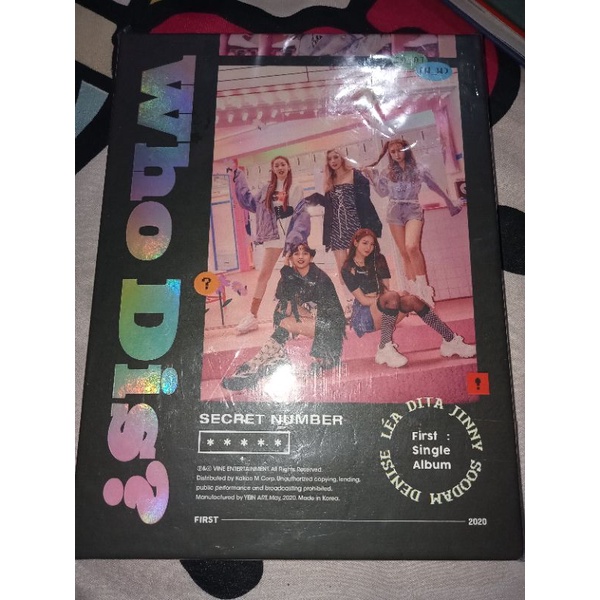 Album Who dis? Secret number (album only + setiker )