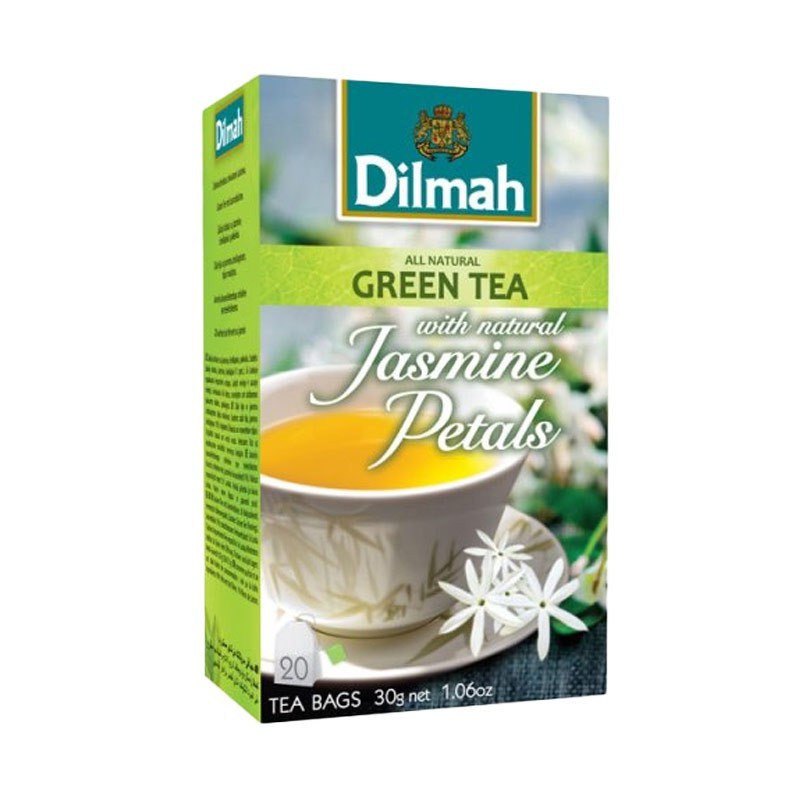 

Dilmah Green with Jasmine (Exp. 2024) 1 Box (isi 20 sachet)